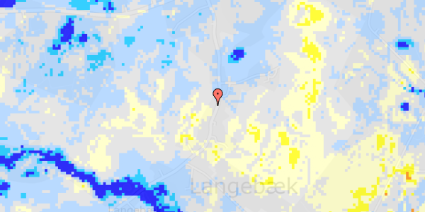 Ekstrem regn på Langebæk Gade 32