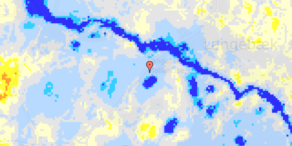 Ekstrem regn på Langebæk Gade 53