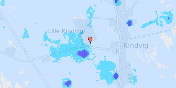 Ekstrem regn på Lillebyvej 1