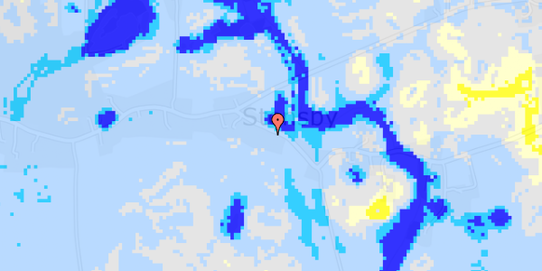 Ekstrem regn på Pilevej 8