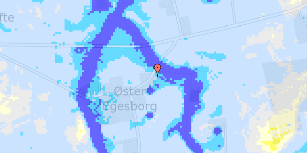 Ekstrem regn på Øster Egesborgvej 1