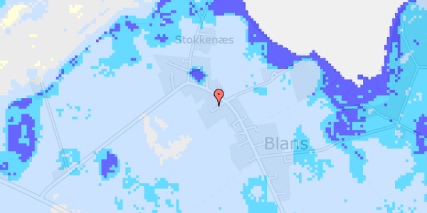 Ekstrem regn på Blansvej 27