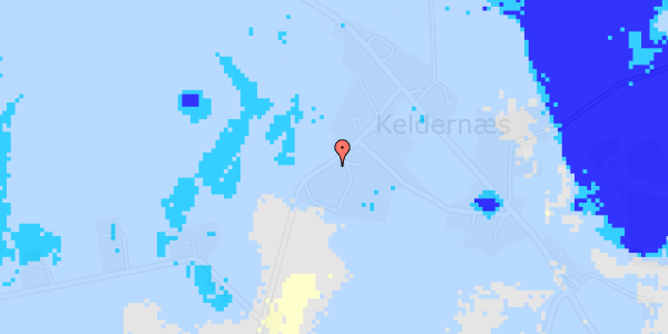 Ekstrem regn på Keldernæs Skolevej 23