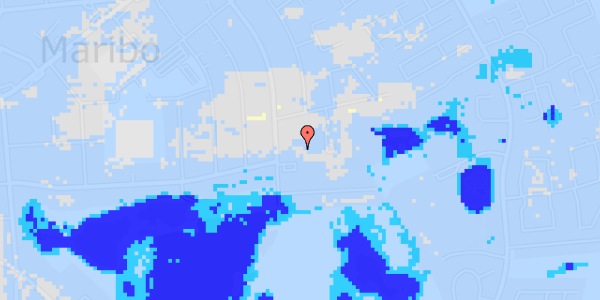 Ekstrem regn på Margretecenteret 127