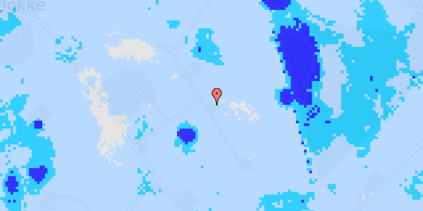 Ekstrem regn på Reersnæs Kirkevej 325