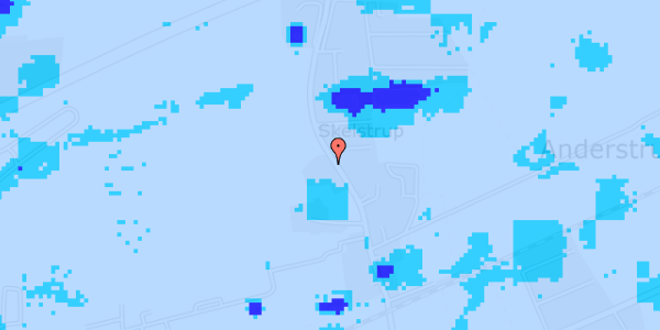 Ekstrem regn på Skelstrupvej 36