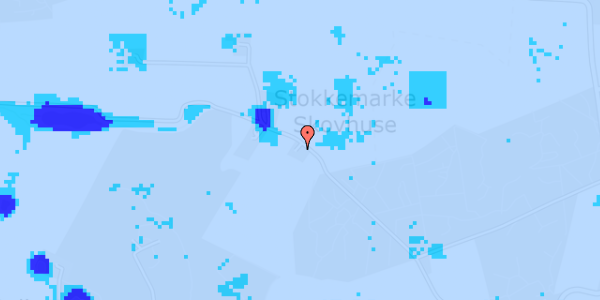 Ekstrem regn på Skovhusevej 55