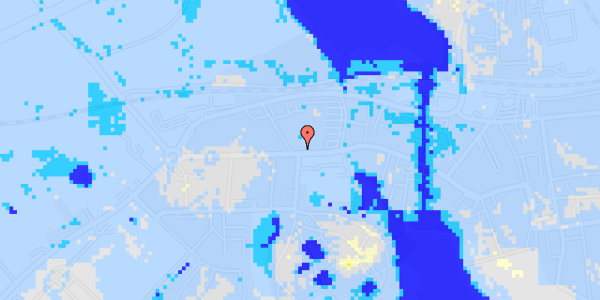 Ekstrem regn på Vesterbrogade 16