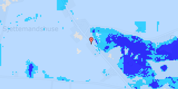 Ekstrem regn på Vestre Landevej 9