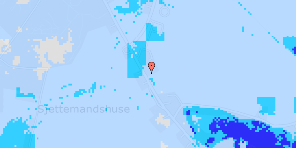 Ekstrem regn på Vestre Landevej 22