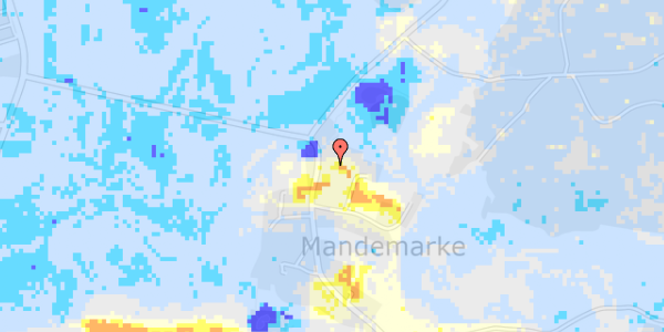 Ekstrem regn på Busenevej 5