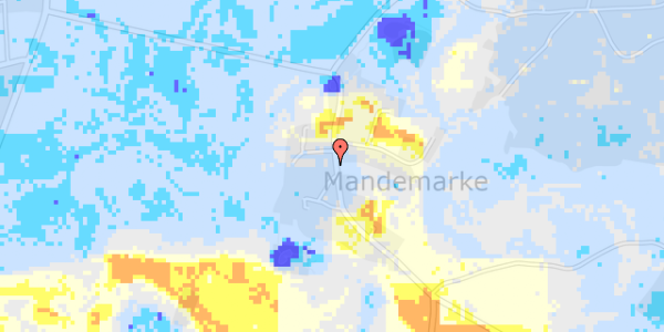 Ekstrem regn på Busenevej 8