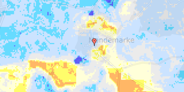 Ekstrem regn på Busenevej 10