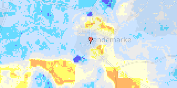 Ekstrem regn på Busenevej 12