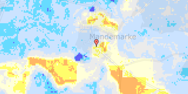 Ekstrem regn på Busenevej 26