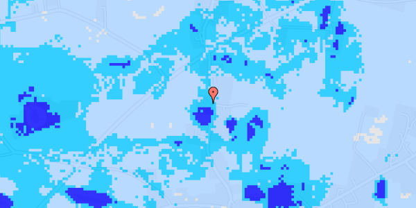 Ekstrem regn på Dammegade 21