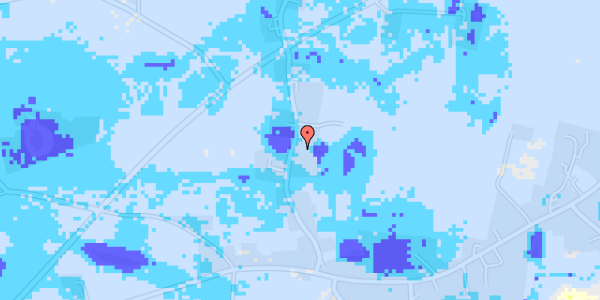 Ekstrem regn på Dammegade 26