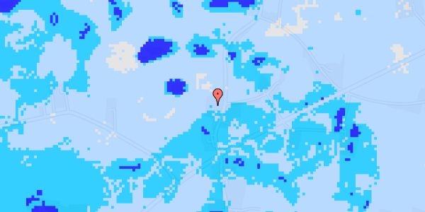 Ekstrem regn på Dammegade 35