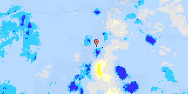 Ekstrem regn på Ellemosevej 8