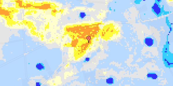 Ekstrem regn på Fanefjordgade 7