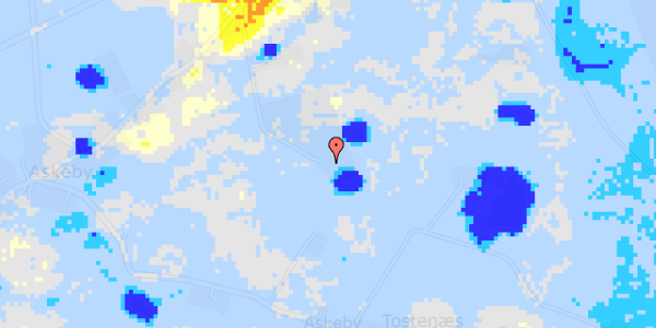 Ekstrem regn på Fanefjordgade 19