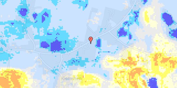 Ekstrem regn på Fanefjordgade 139