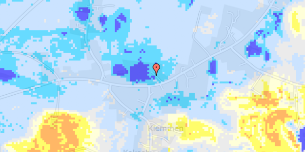 Ekstrem regn på Fanefjordgade 144