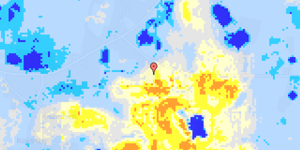 Ekstrem regn på Fanefjordvænget 7