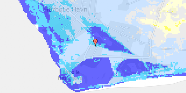 Ekstrem regn på Hårbøllevej 108