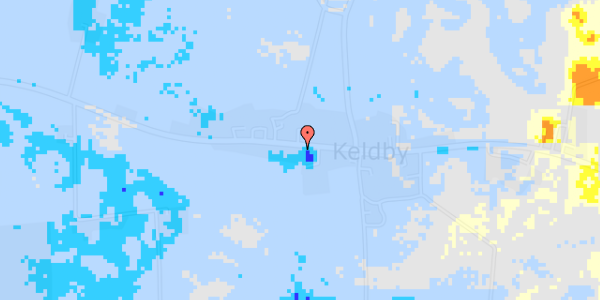 Ekstrem regn på Klintevej 80