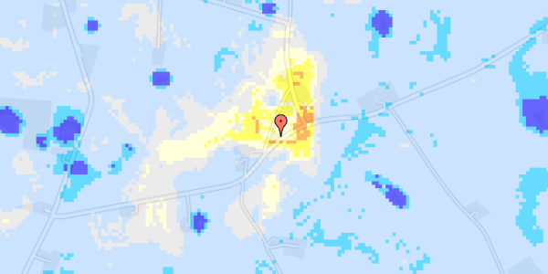 Ekstrem regn på Lisebyvej 28