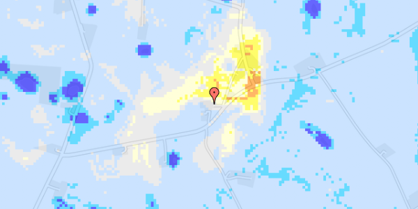 Ekstrem regn på Lisebyvej 30