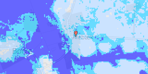 Ekstrem regn på Liselundvej 20