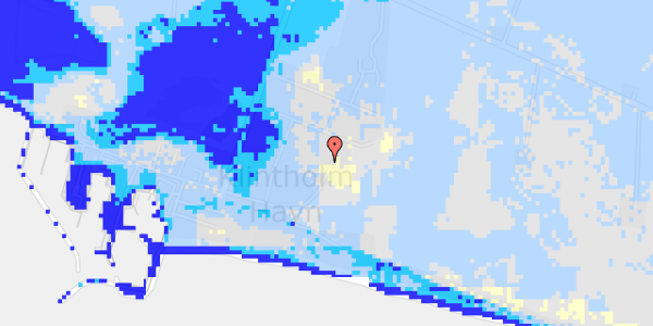 Ekstrem regn på Margrethevej 6