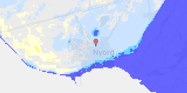 Ekstrem regn på Nordgade 7