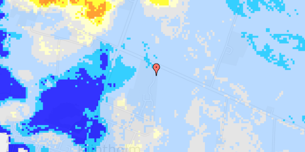 Ekstrem regn på Sildemarken 2, 1. 10