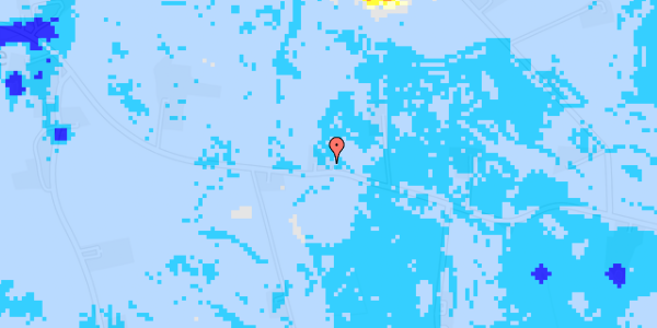 Ekstrem regn på Søndre Landevej 11