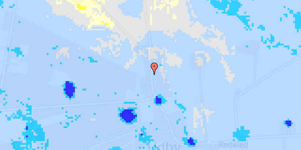 Ekstrem regn på Udbygade 61