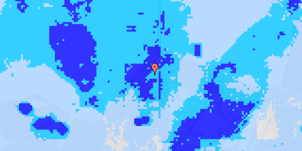 Ekstrem regn på Erantisvej 30