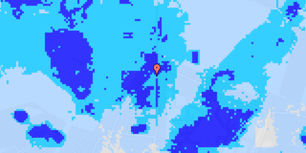 Ekstrem regn på Erantisvej 34