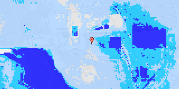 Ekstrem regn på Hardenbergvej 17