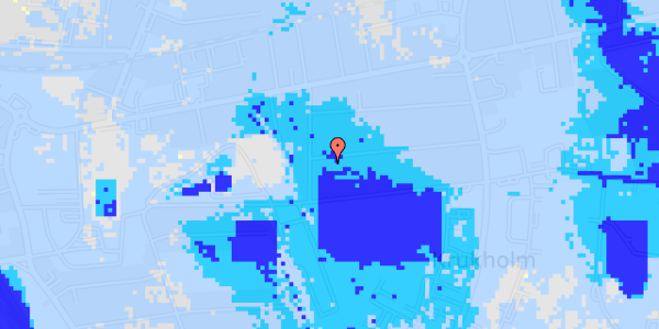 Ekstrem regn på Krukholmvej 2