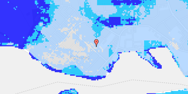 Ekstrem regn på Riddersborgvej 8