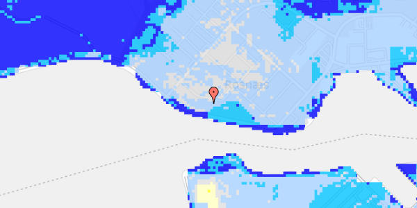 Ekstrem regn på Strandvej 19