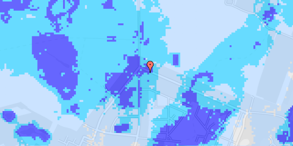 Ekstrem regn på Svingels Allé 61