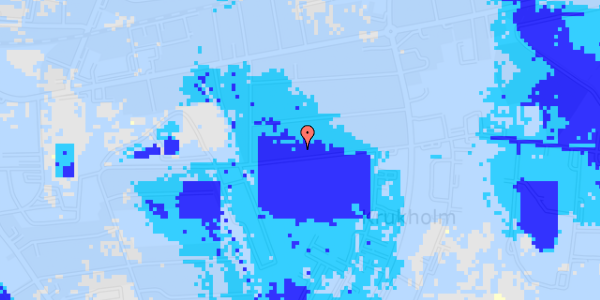 Ekstrem regn på Varkausvej 9