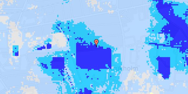 Ekstrem regn på Varkausvej 13