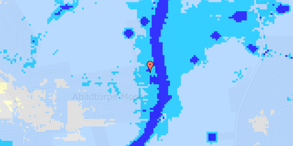 Ekstrem regn på Vestmosevej 50