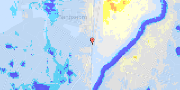 Ekstrem regn på Bangsebrovej 33