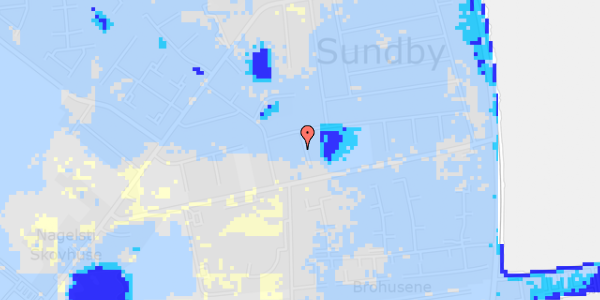 Ekstrem regn på Fuglehaven 57